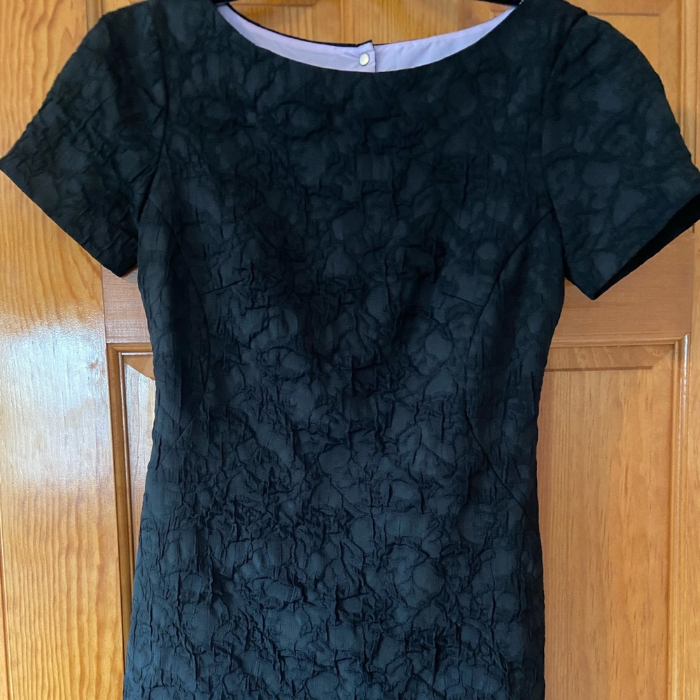 Yoana Baraschi black textured dress, size 2